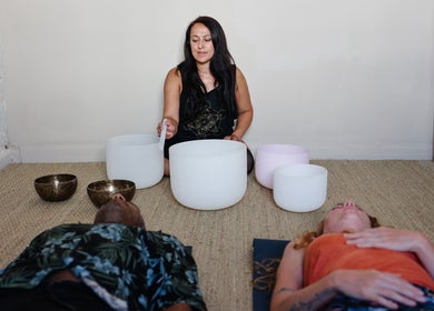 Balance And Bloom Ayurveda at Higher Ground offers sound healing in Brighton And Hove, England, GB.
