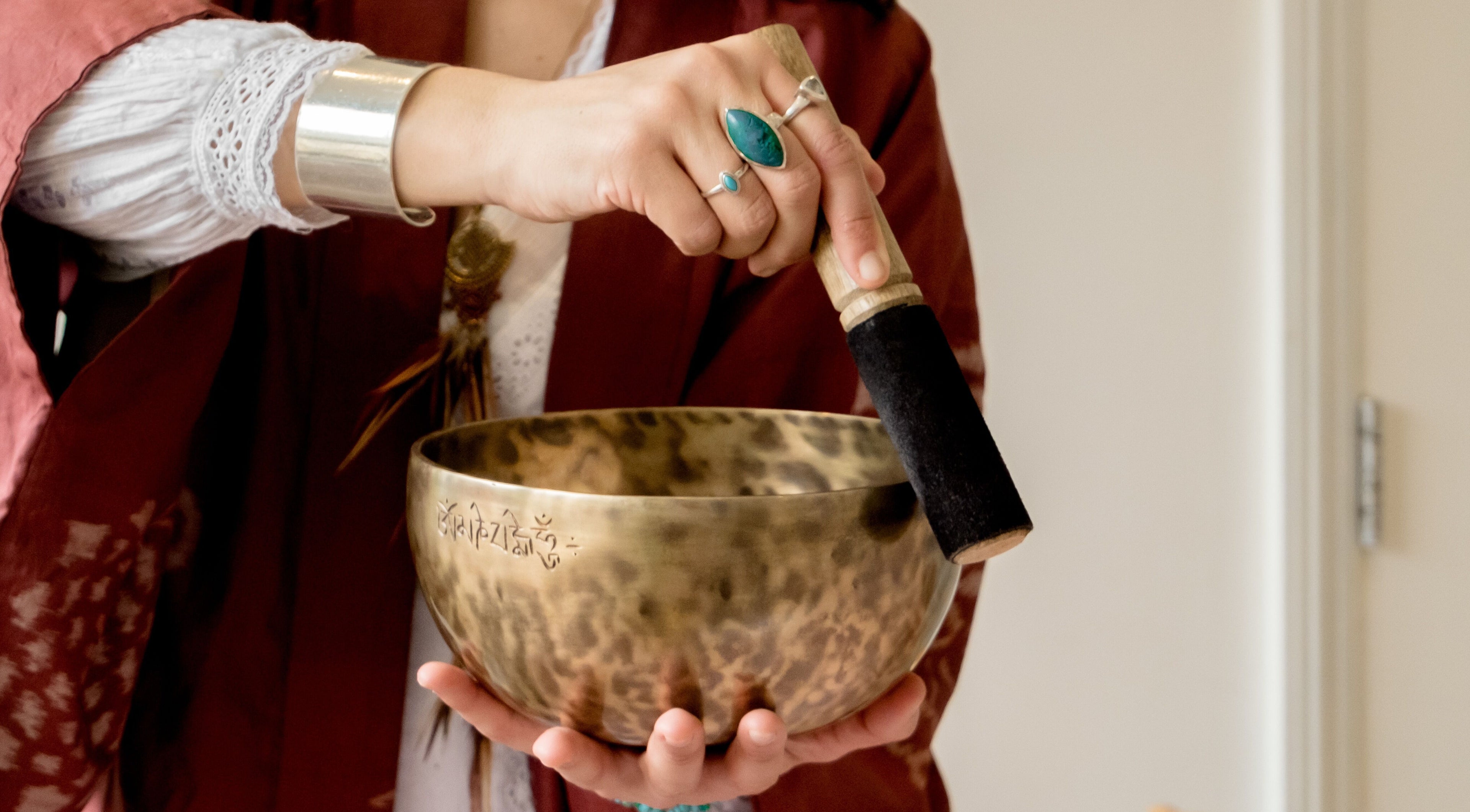 Singing bowl session at Balance and Bloom Ayurveda at The Float Spa, Brighton And Hove, England, GB.