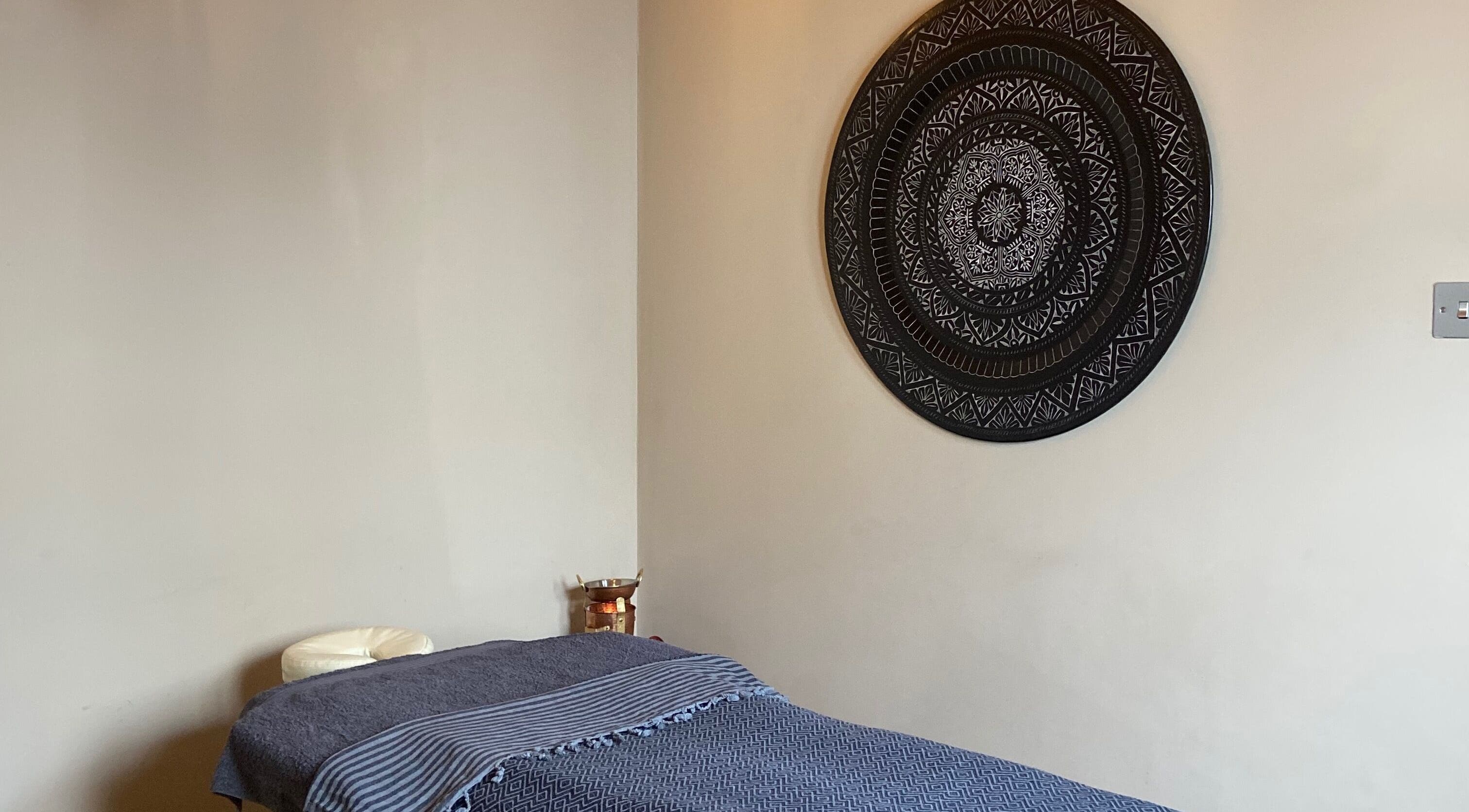 Serene therapy room at Balance And Bloom Ayurveda at Higher Ground, Brighton And Hove, England, GB.