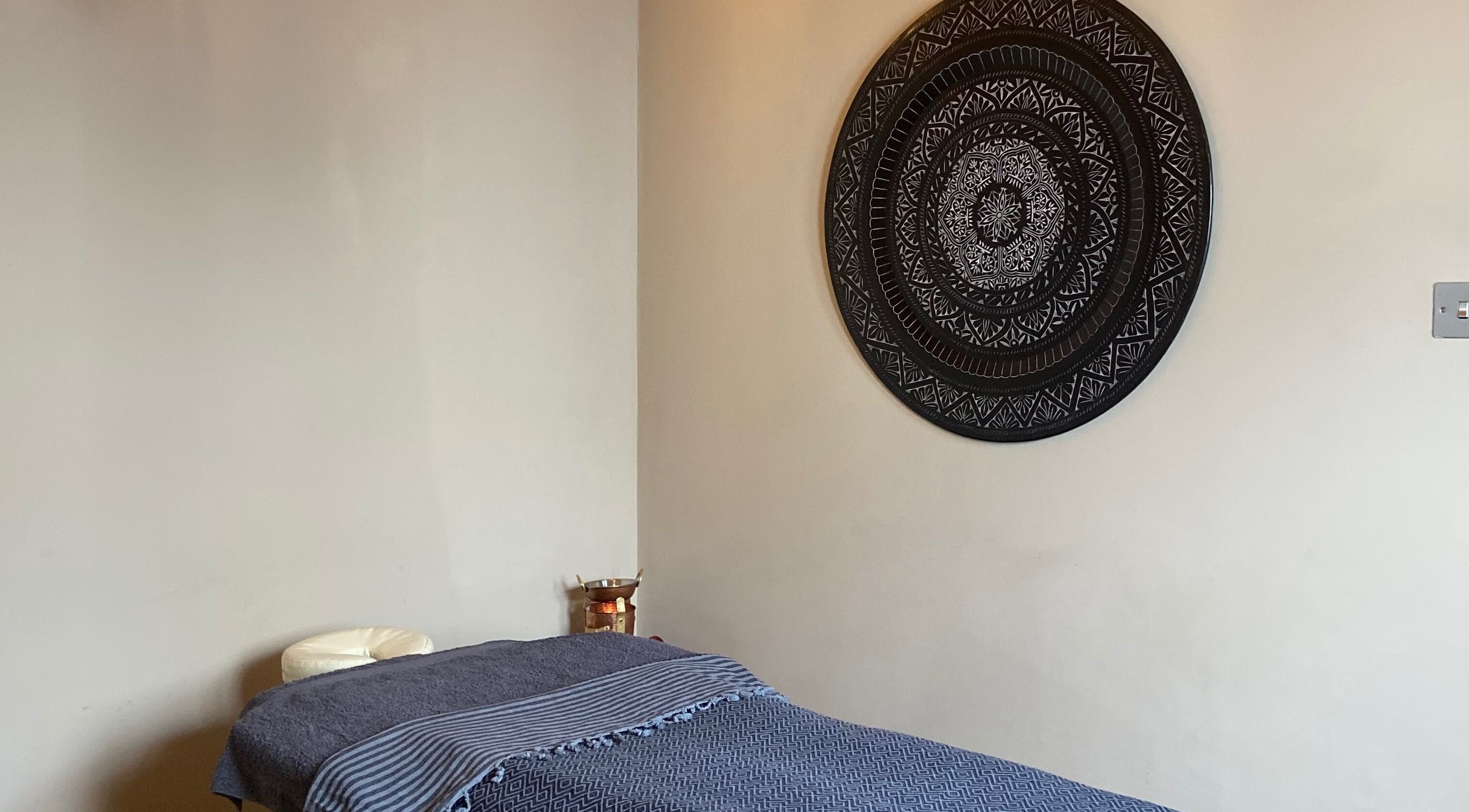 Serene therapy room at Balance And Bloom Ayurveda at Higher Ground, Brighton And Hove, England, GB.