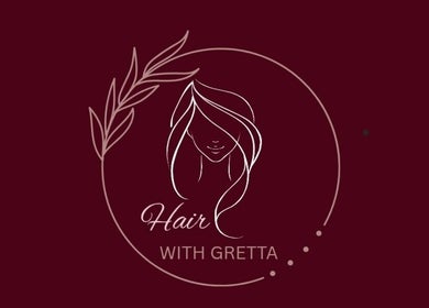 Logo of Hair with Gretta salon in Caloundra, Queensland, AU showcasing elegance and style.