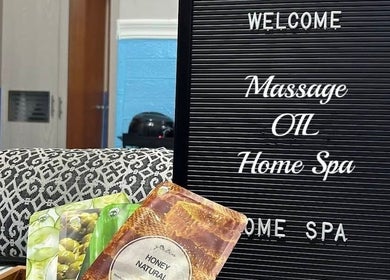 Selamat datang di Massage Oil Home Spa, Kalimantan Tengah, ID dengan kesan elegan dan paket perawatan.