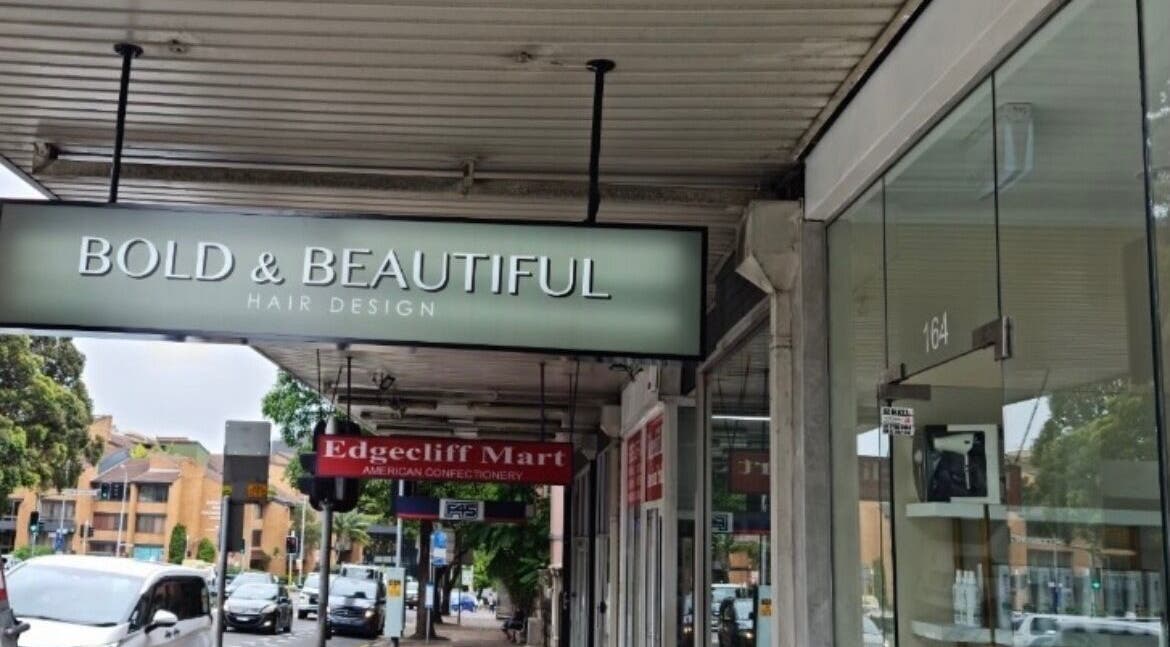 Street view of Bold & Beautiful Hair Design near Hair by Greshan, Edgecliff, New South Wales, AU.