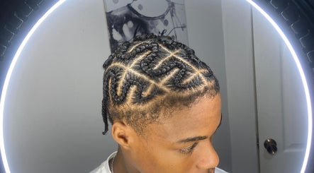 Intricate braids showcased at Chineeys Hairempire in San Fernando, San Fernando City Corporation, TT.