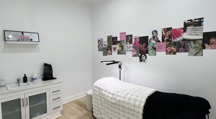 Lash Artistry by Mikayla, Melbourne, Victoria, AU. Cozy treatment room with stylish decor and professional setup.