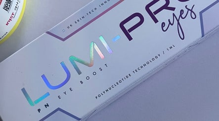 Lumi-Pro Eyes product detail at Glowaestheticbyjaz, London, England, GB. Enhances skin around eyes.