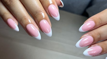 Gorgeous French manicure nails at Lisa’s Nail Nook, Cape Town, Western Cape, ZA.