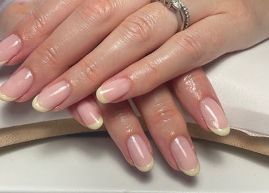 Elegant manicured nails at No10 Beauty & Aesthetics, Woodbridge, England, GB.