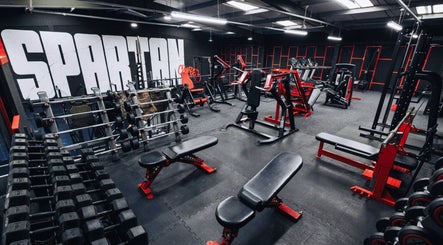 Modern gym equipment at Jnemzcoaching in Wellington, England, GB, offering a dynamic fitness space.