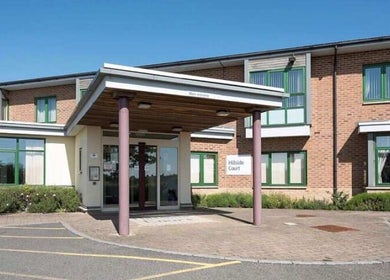 Front entrance of Serene Glow by Charlotte Aimée, Bristol, England, GB, showcasing modern architecture.