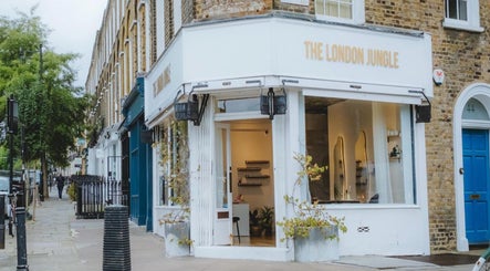 Joshua Levi Hair located in London, England, GB, features a chic exterior with stylish decor.