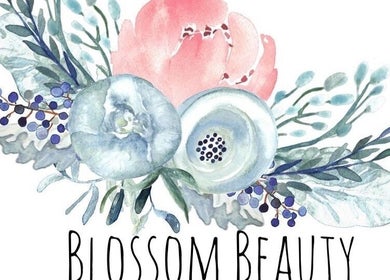 Artistic floral illustration with Blossom Beauty logo, located in Ladysmith, KwaZulu-Natal, ZA.