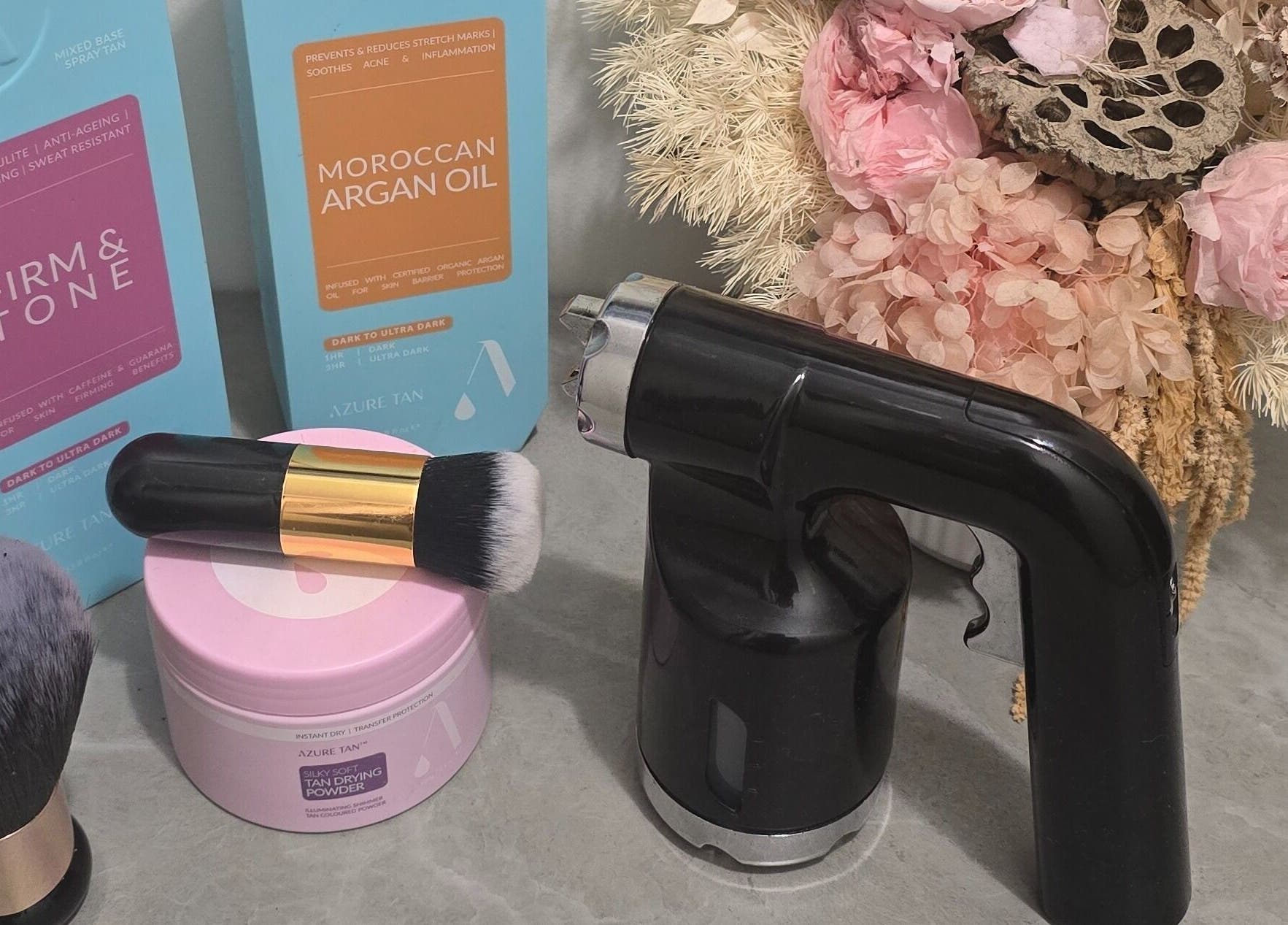 Beauty products and tools at Brow & Glow Studio, Seville Grove, Western Australia, AU.