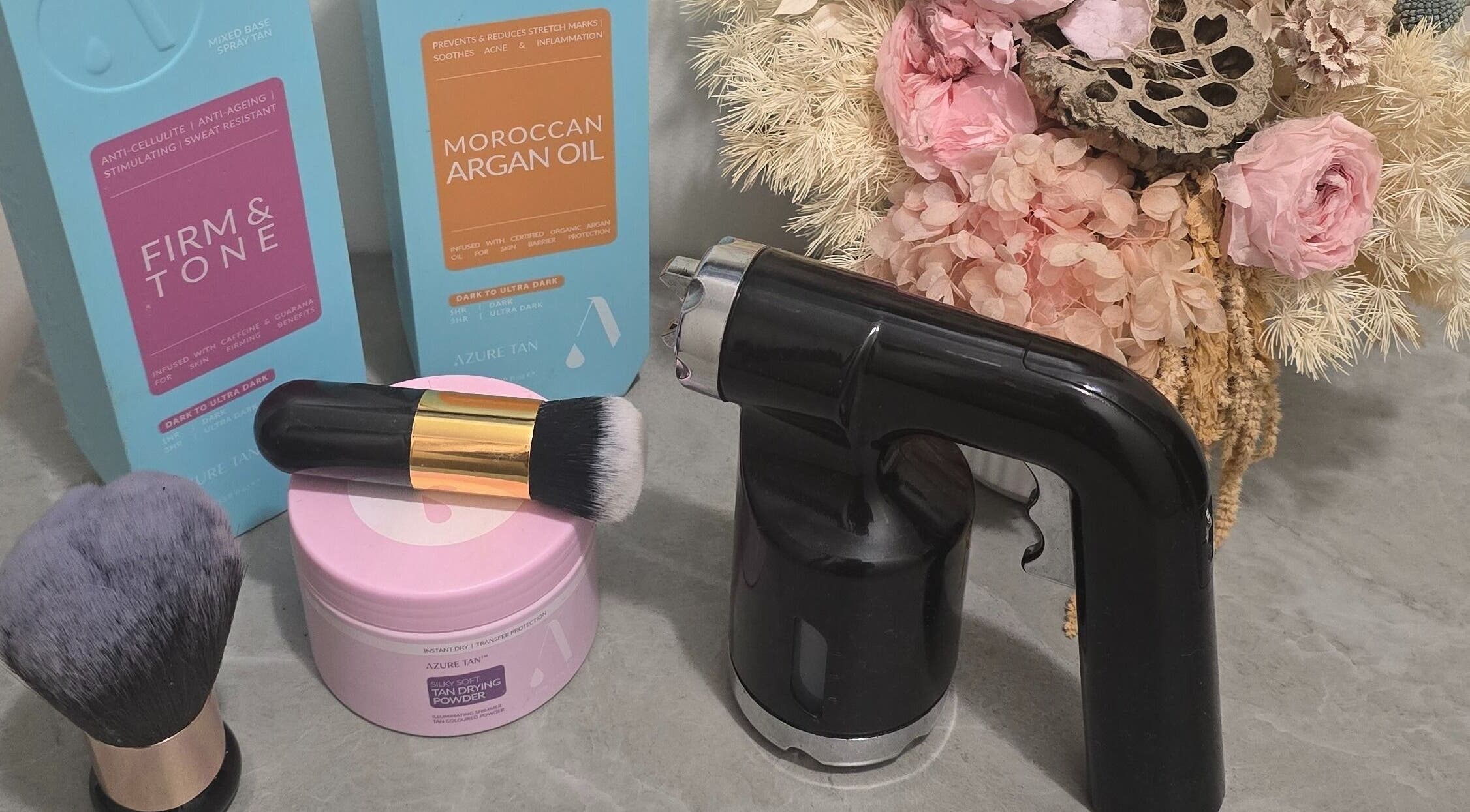 Beauty products and tools at Brow & Glow Studio, Seville Grove, Western Australia, AU.