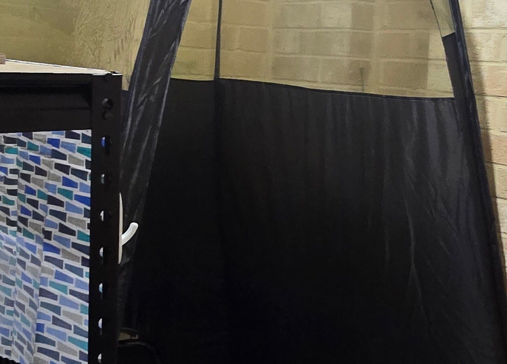 Sleek tanning area at Brow & Glow Studio, Seville Grove, Western Australia, AU, showcasing modern design.