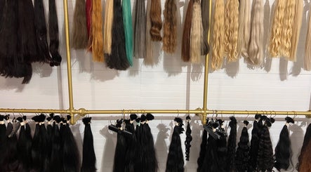 Vibrant hair extensions at Hair Extensions by Denise, Mission, Texas, US.