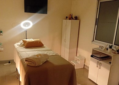 Habitación acogedora en Amaia Estética Profesional, Mendoza, Mendoza, AR, lista para tratamientos relajantes.