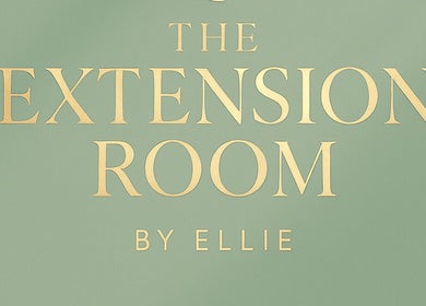 Elegant signage for The Extension Room by Ellie in Waterlooville, England, GB.