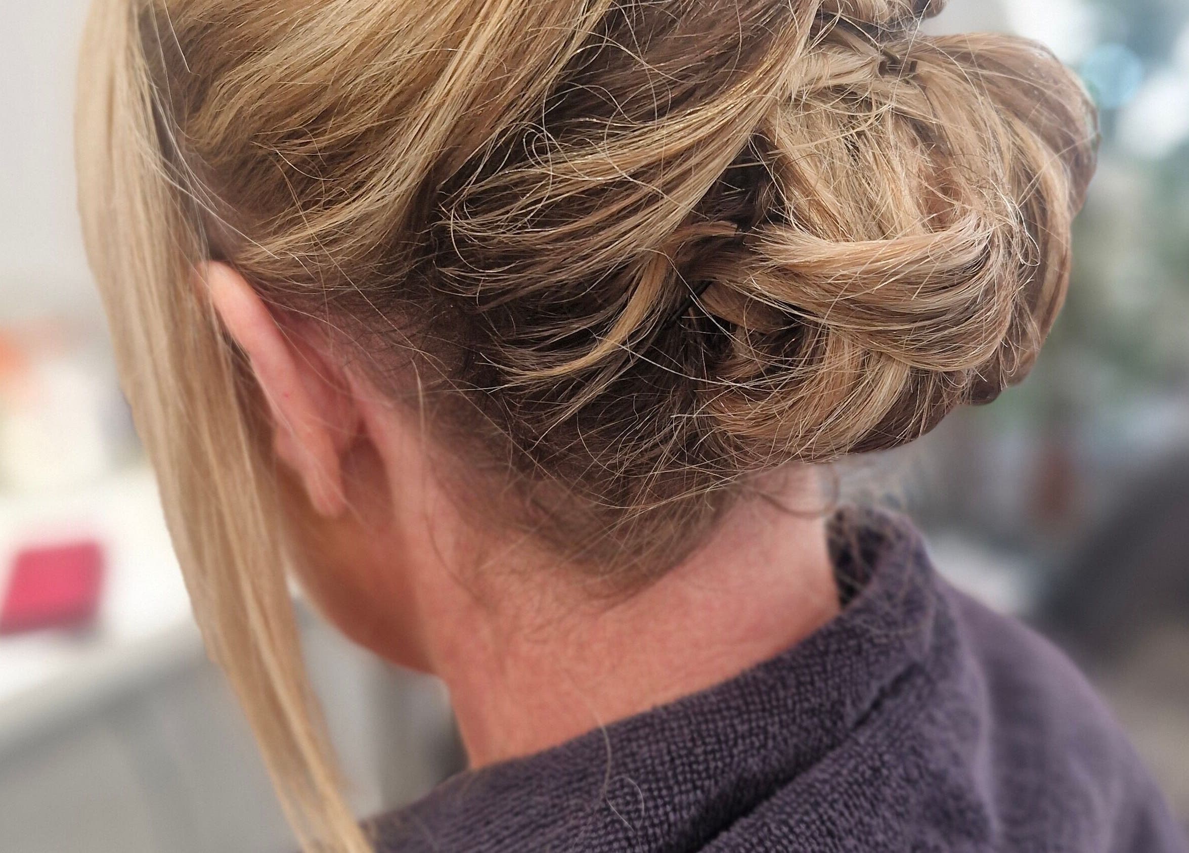 Elegant updo hairstyle by HairbyAnna at County Clare, County Clare, IE, showcasing intricate styling.