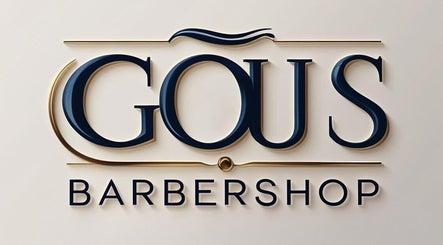 Logo de Gous Barbershop, estilo moderno, ubicado en San Marcos, San Marcos, GT.