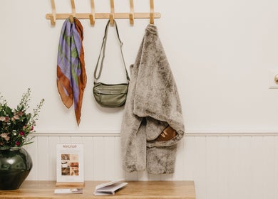 Cozy entryway at Pascale Dermal Aesthetics, Stellenbosch, Western Cape, ZA showcasing chic decor and comfort.