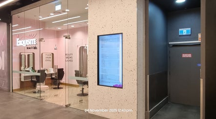 Front view of Exquisite Brows and Spa Glebe, showcasing modern interior design in Glebe, New South Wales, AU.