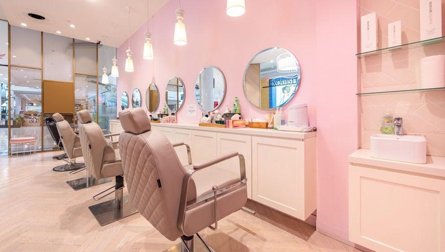 Modern beauty salon interior at Exquisite Brows and Spa Miranda, Miranda, New South Wales, AU.