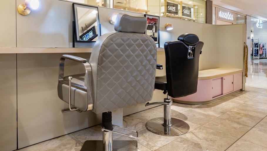 Elegant salon chairs at Exquisite Brows Hurstville, Hurstville, New South Wales, AU offering premium beauty services.