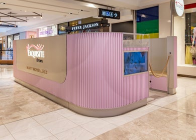 Exquisite Brows Hurstville set in a stylish mall space with modern design, Hurstville, New South Wales, AU.