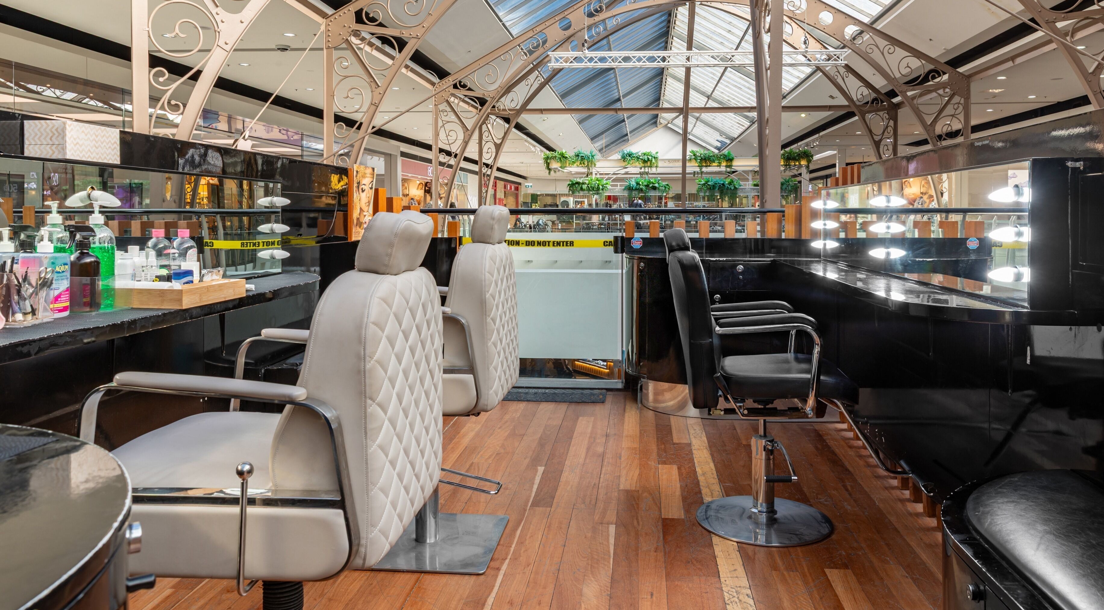 Elegant interior of Exquisite Brows and Spa Broadway in Glebe, New South Wales, AU with luxurious seating.
