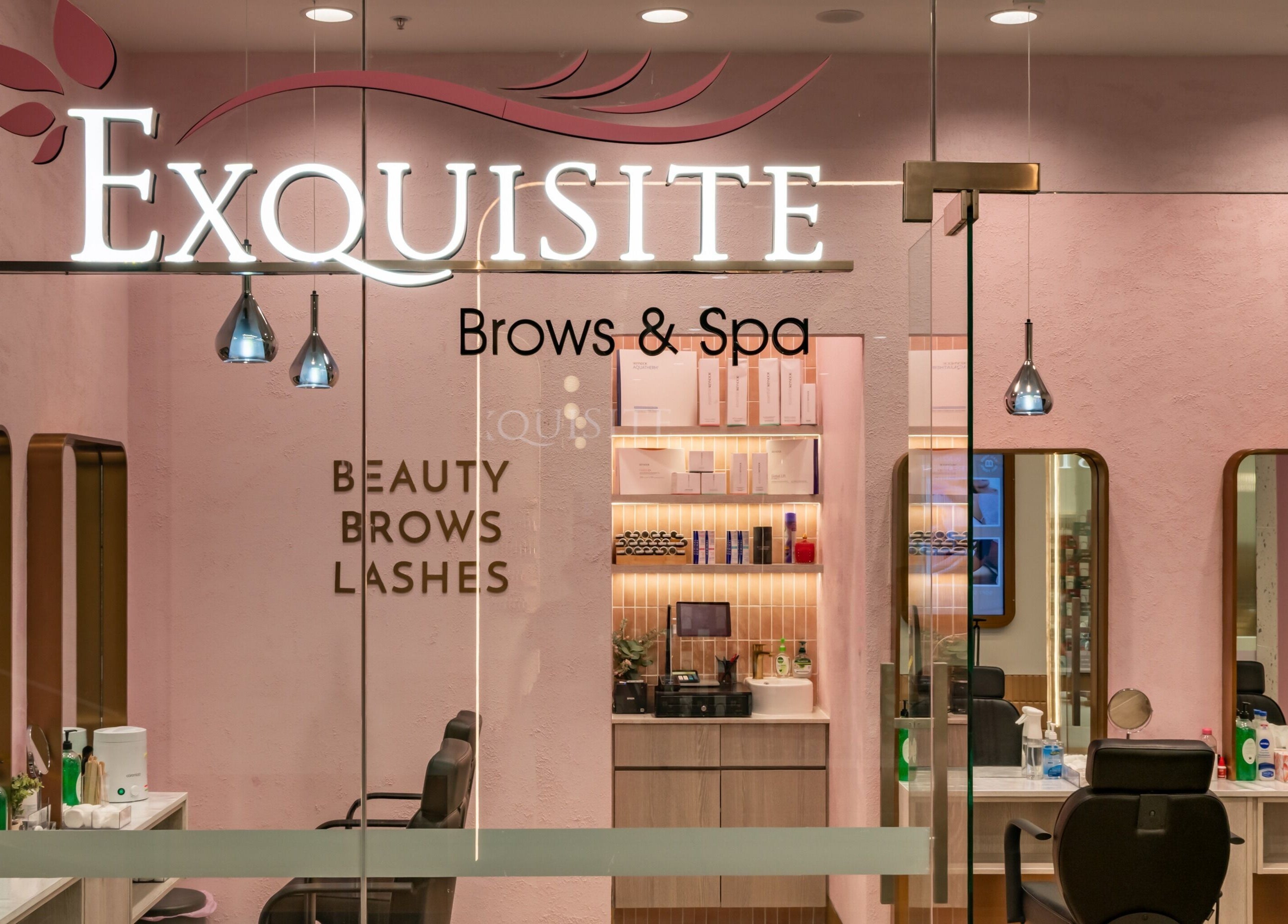 Interior of Exquisite Brows And Spa Glebe in Glebe, New South Wales, AU showcasing beauty and relaxation.