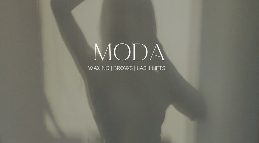 Serene silhouette at Moda Studio, Cliftleigh, New South Wales, AU showcasing waxing, brows, and lash lifts.