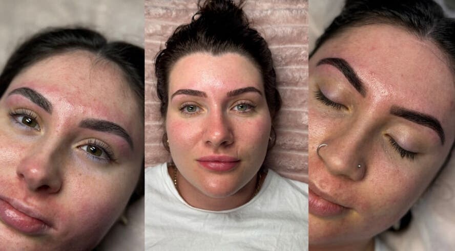 Eyebrow tinting results at Moda Studio, Cliftleigh, New South Wales, AU, showcasing expert beauty enhancements.