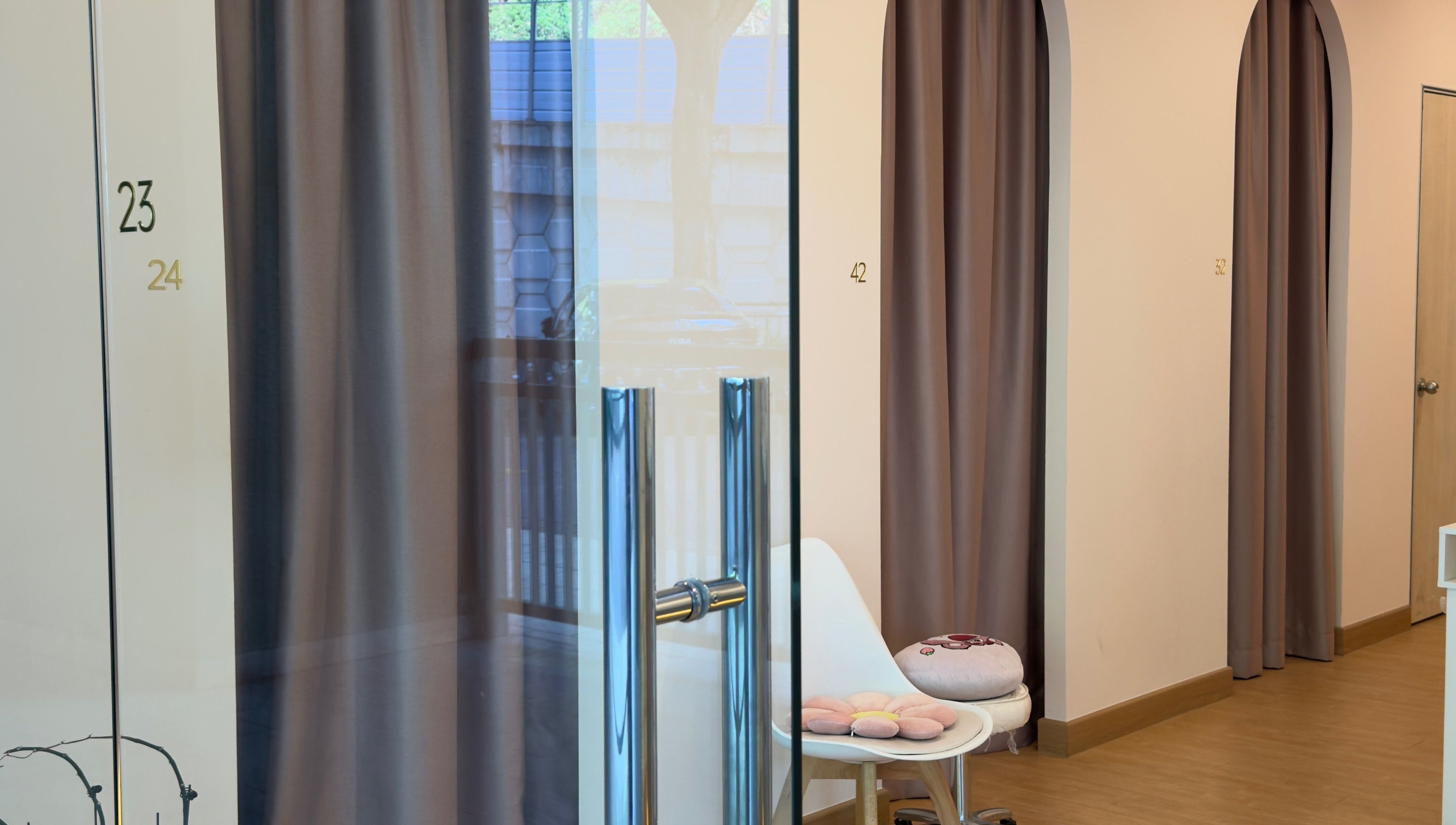 Elegant treatment rooms at WAXING BY GIRL ENTERPRISE, Petaling Jaya, Selangor, MY.