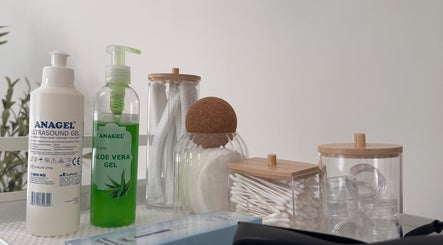 Beauty products at Nova Touch Clinic, Edgware, England, GB enhancing skincare routines.