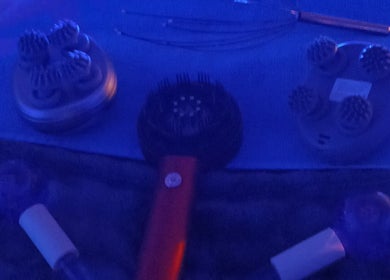 Assorted massage tools at Solace Head Spa, Llandudno, Wales, GB, enhancing relaxation.