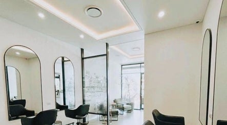 Modern salon chairs and mirrors at MOSTA Hair | Eastville, Toowoomba, Queensland, AU.