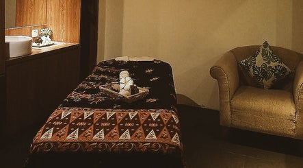 Relaxing spa room at Yoyoy Kamphora Spa @ Thistle Port Dickson Resort (Santai Spa), Port Dickson, Negeri Sembilan, MY.