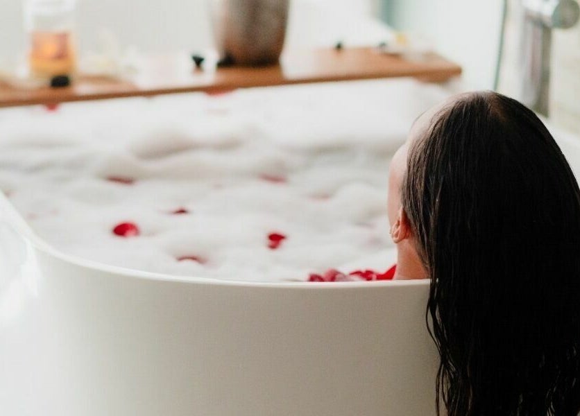 Luxurious bubble bath at REFLECTIONS SPA BARBADOS, Bridgetown, Christ Church, BB for ultimate relaxation.