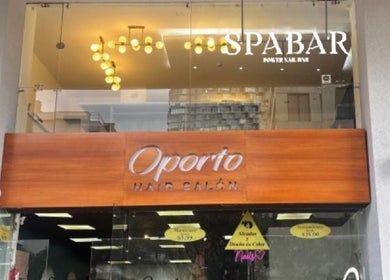 Exterior de Oporto Hair Salón en Spabar.ec, Quito, Pichincha, EC.
