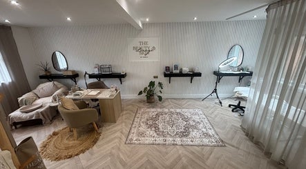 Elegant interior of Picture Perfect by Zunaira in Barnt Green, England, GB featuring a cozy spa setup.