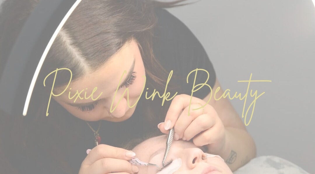 Eyelash extensions treatment at Pixie Wink Beauty, Ballarat, VIC, AU.