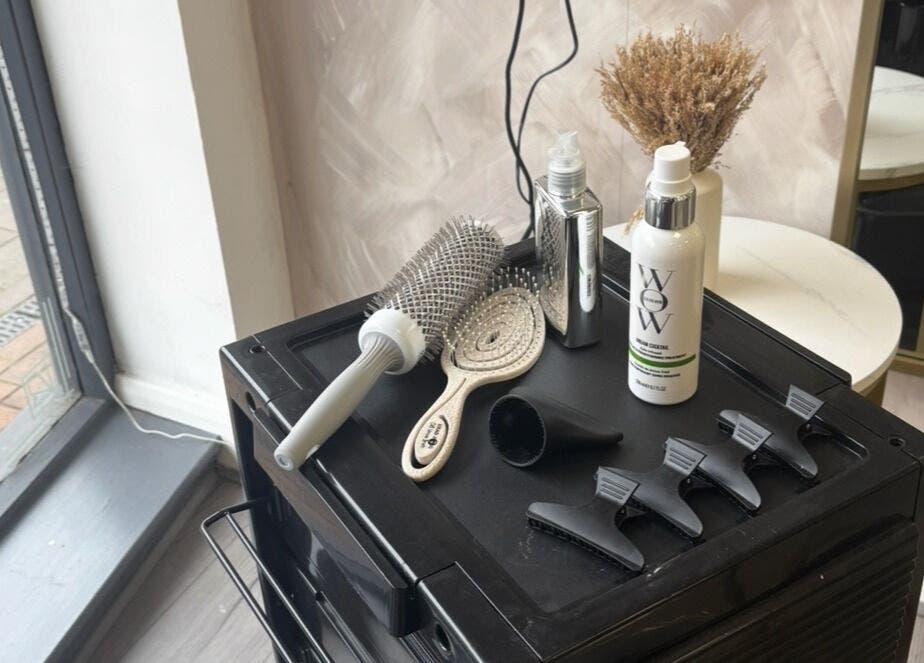 Hair tools and products at LuxeLocksBySeren in Connah's Quay, Wales, GB.