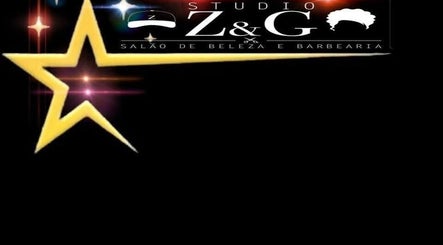 Logotipo brilhante do Studio Z&G Salão De Beleza E Barbearia em São Paulo, São Paulo, BR.