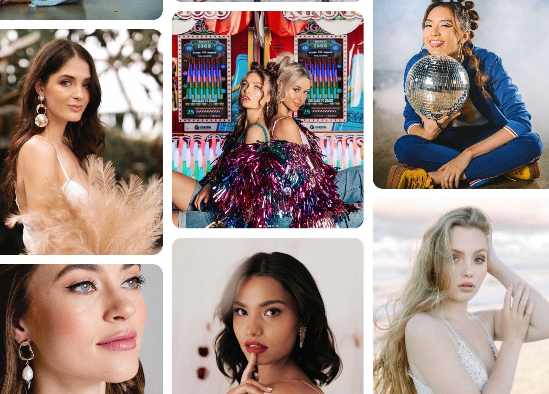 Diverse women in elegant makeup by Chelsea Leigh Makeup Artist, Wynnum, Queensland, AU.