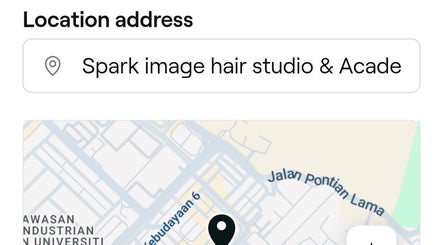 Map showing location of SPARK HAIR IMAGE in Skudai, Johor Darul Ta'zim, MY.