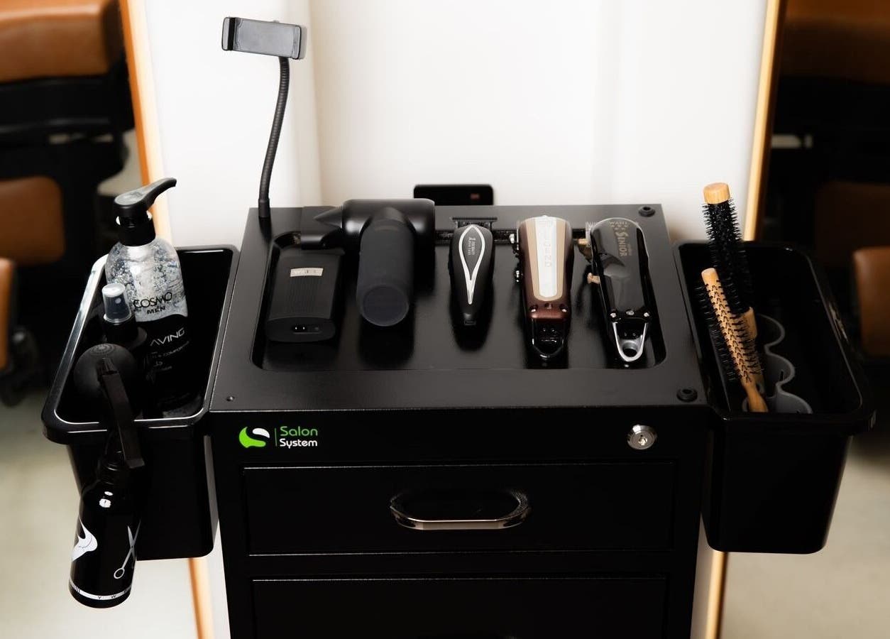 Professional salon tools at Fadetown, Riyadh, Riyadh Province, SA, showcasing grooming excellence.