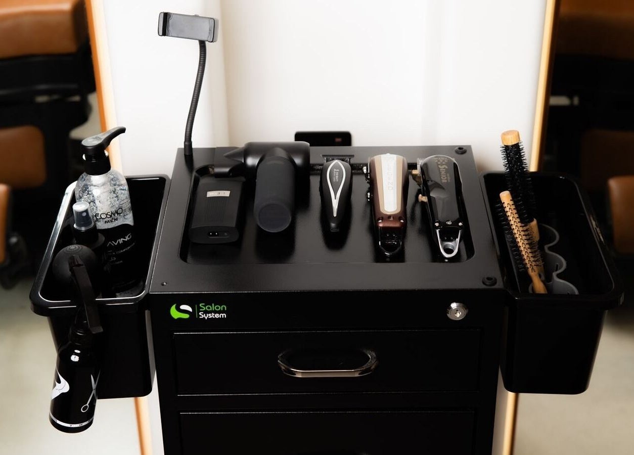 Professional salon tools at Fadetown, Riyadh, Riyadh Province, SA, showcasing grooming excellence.