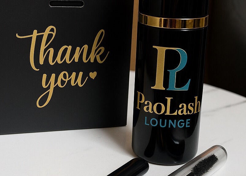 Thank you bag and product at PaoLash Lounge, Dublin, County Dublin, IE.