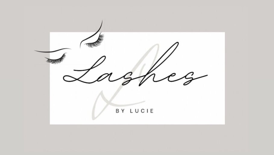 Elegant logo for Lashes By Lucie, located in Watford, England, GB. Perfect for enhancing beauty and wellness branding.